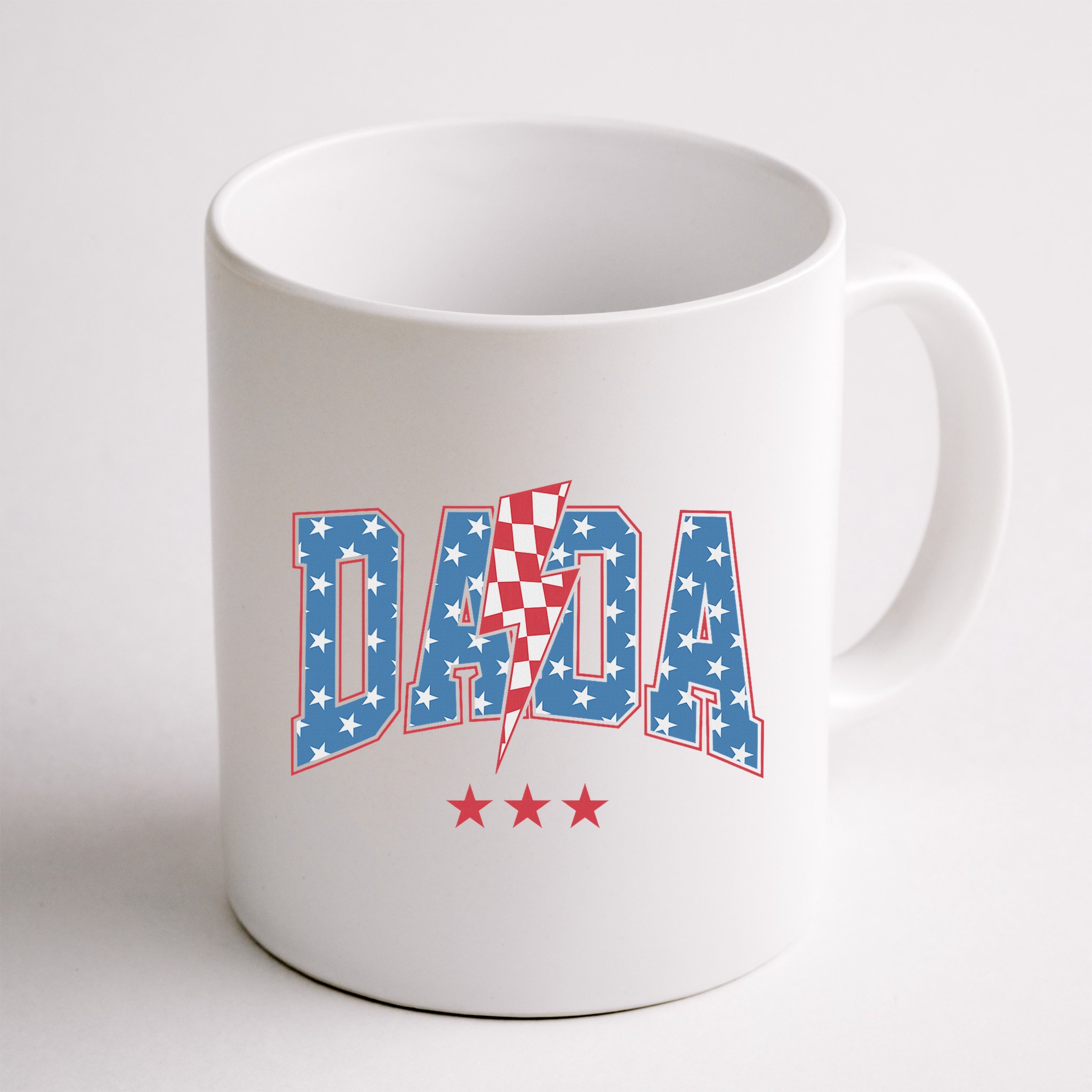 Mama Dada Mini 4th Of July American Family Matching  Mug