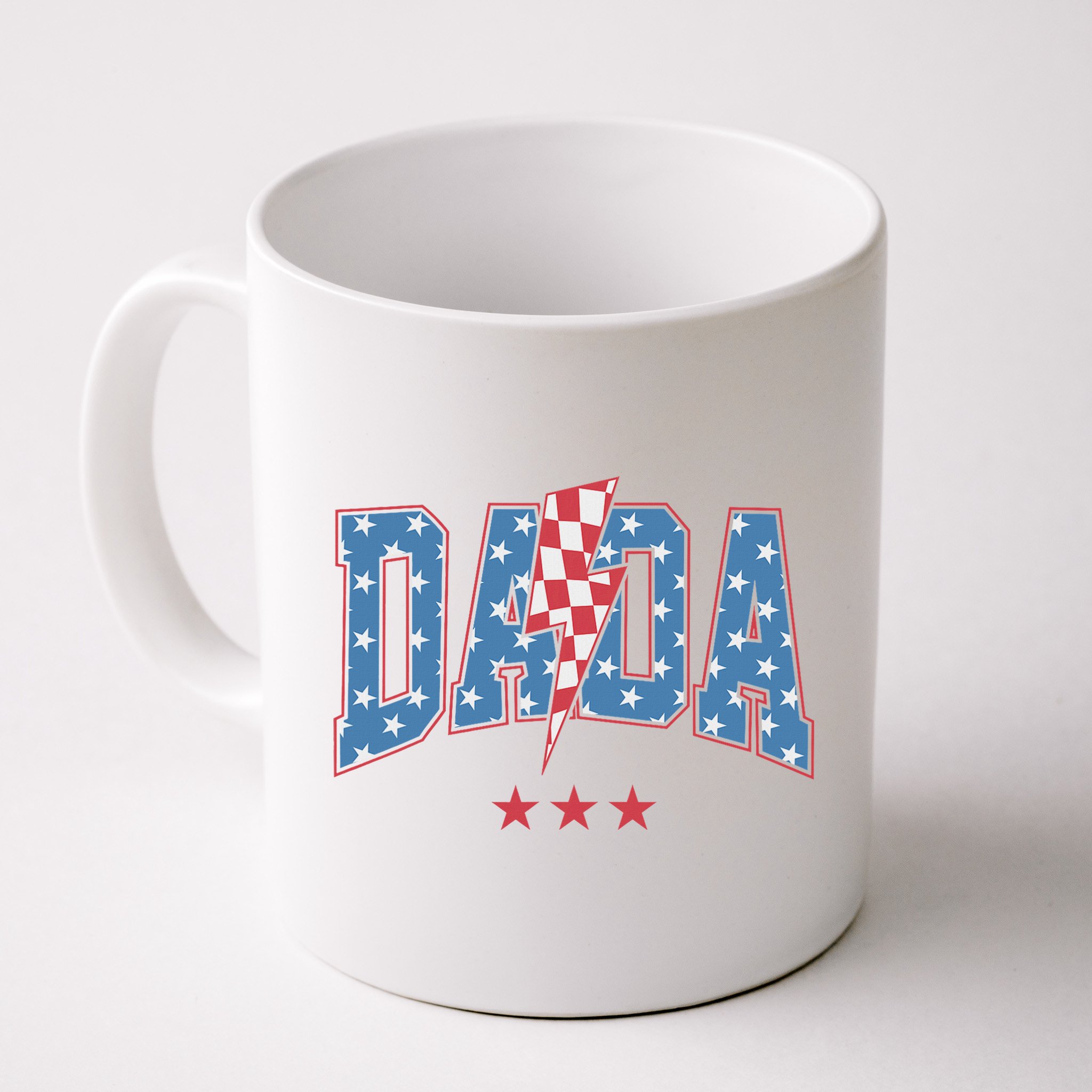 Mama Dada Mini 4th Of July American Family Matching  Mug
