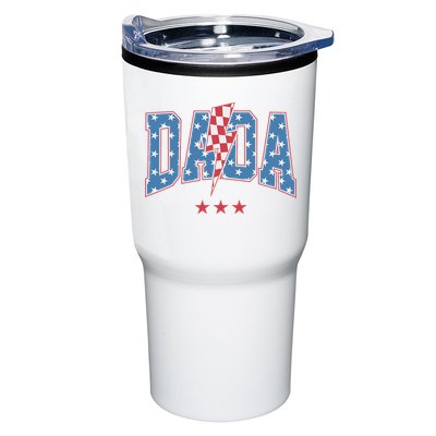 Mama Dada Mini 4th Of July American Family Matching  Tumbler