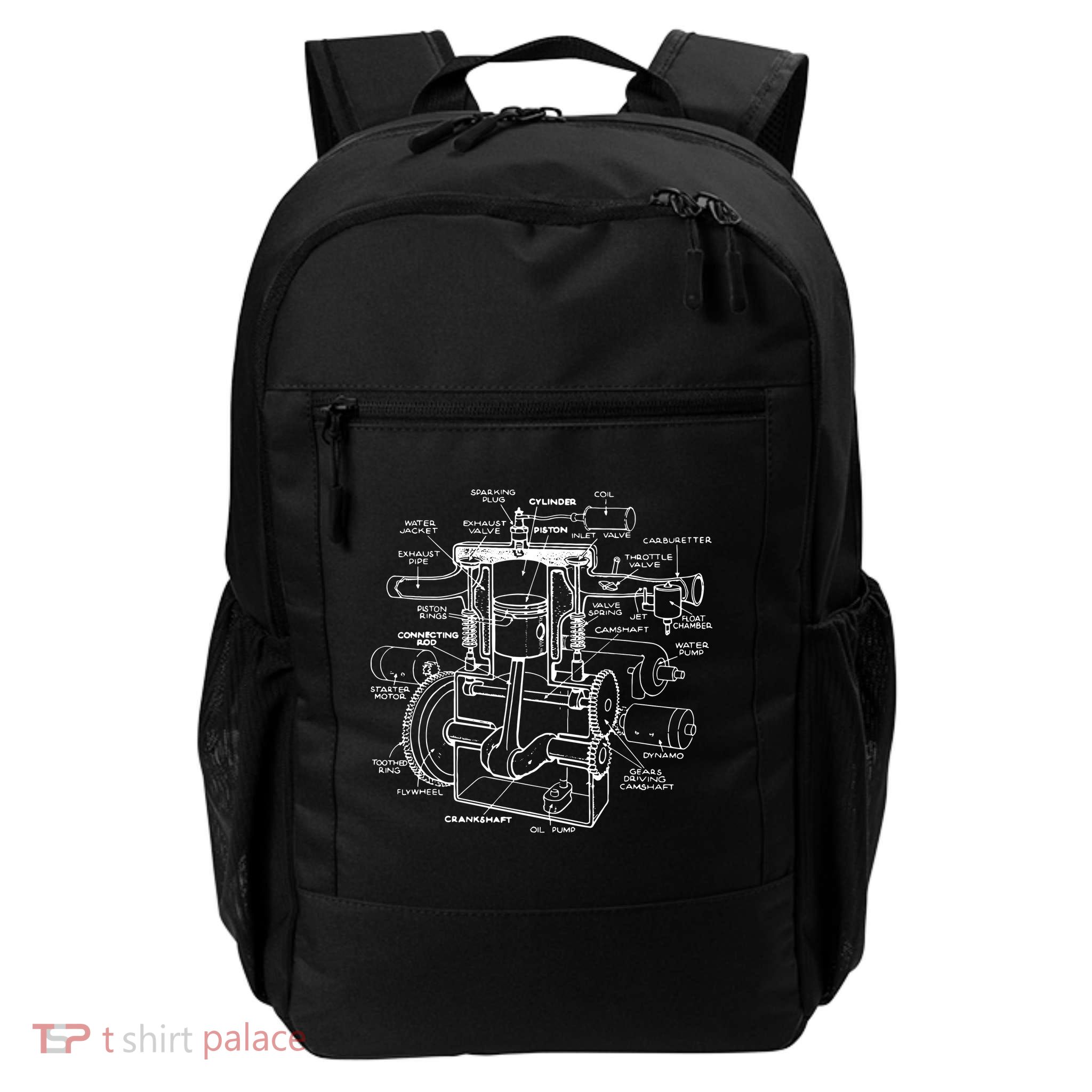 Machine Details Mechanic Daily Commute Backpack