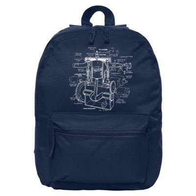 Machine Details Mechanic 16 in Basic Backpack