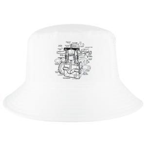 Machine Details Mechanic Cool Comfort Performance Bucket Hat