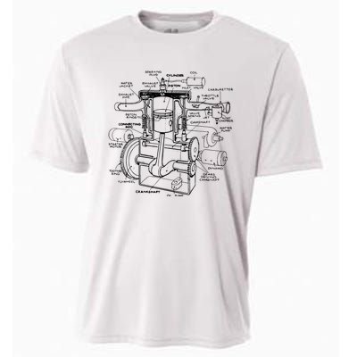 Machine Details Mechanic Cooling Performance Crew T-Shirt