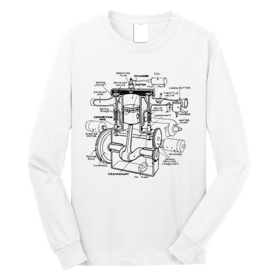 Machine Details Mechanic Long Sleeve Shirt