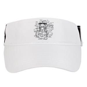 Machine Details Mechanic Adult Drive Performance Visor