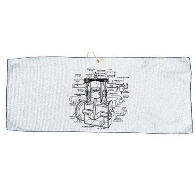 Machine Details Mechanic Large Microfiber Waffle Golf Towel