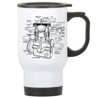 Machine Details Mechanic Stainless Steel Travel Mug