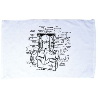 Machine Details Mechanic Microfiber Hand Towel