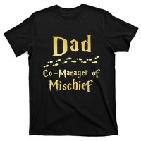 Magical Dad Manager Of Mischief Birthday Family Matching T-Shirt