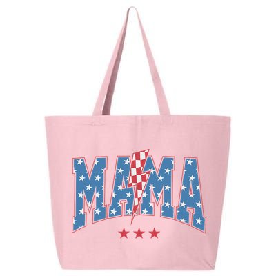 Mama Dada Mini 4th Of July American Family Matching  25L Jumbo Tote