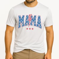 Mama Dada Mini 4th Of July American Family Matching  Cooling Performance Crew T-Shirt