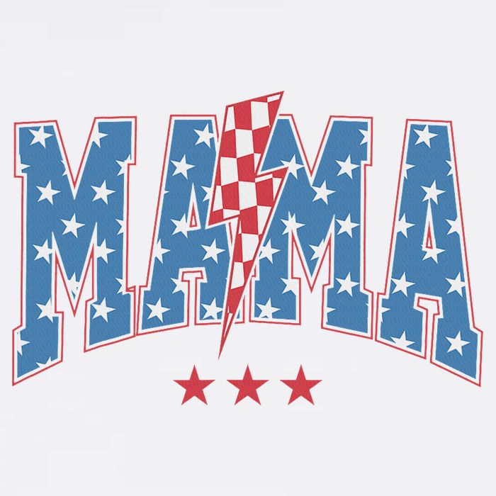 Mama Dada Mini 4th Of July American Family Matching  Cooling Performance Crew T-Shirt