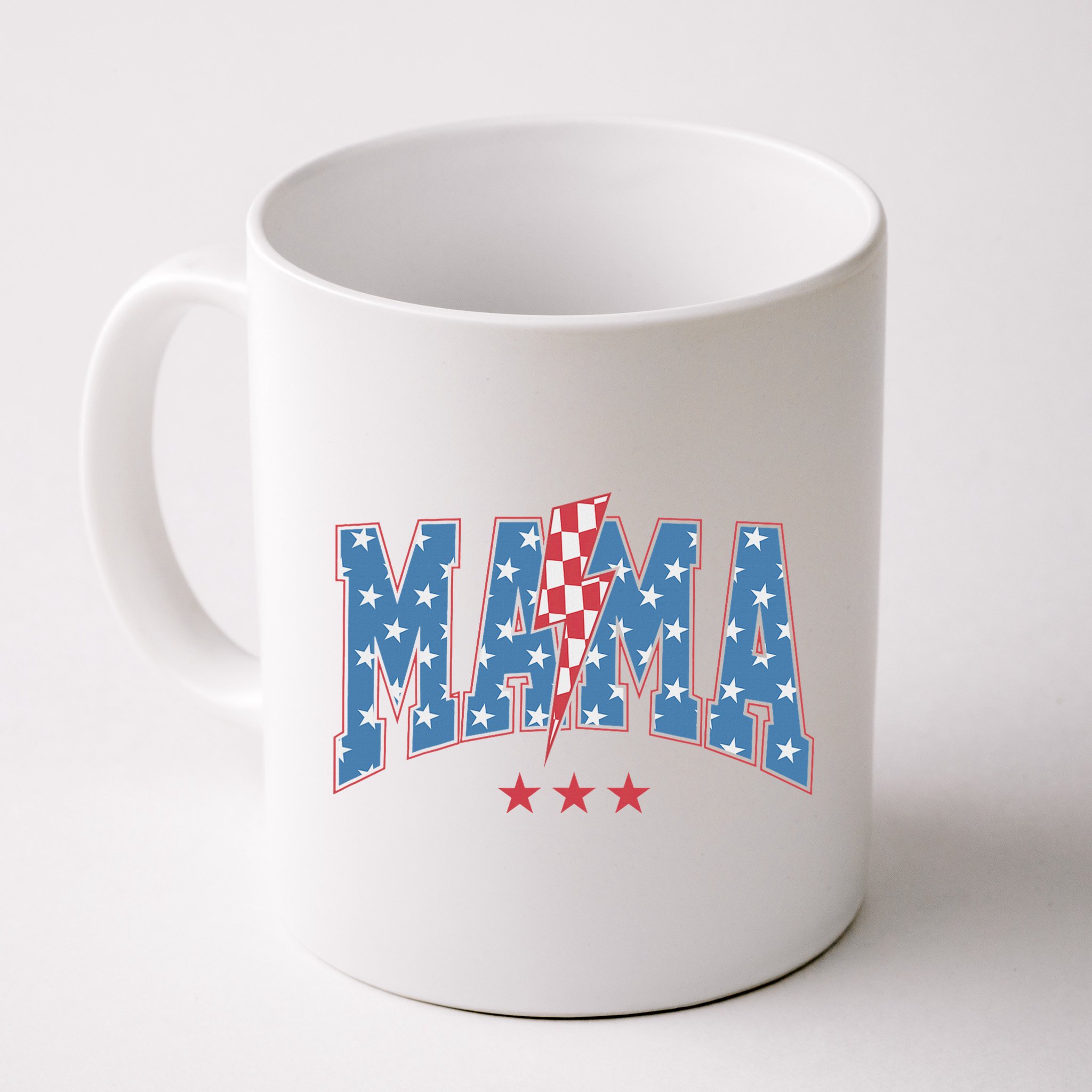 Mama Dada Mini 4th Of July American Family Matching  Mug