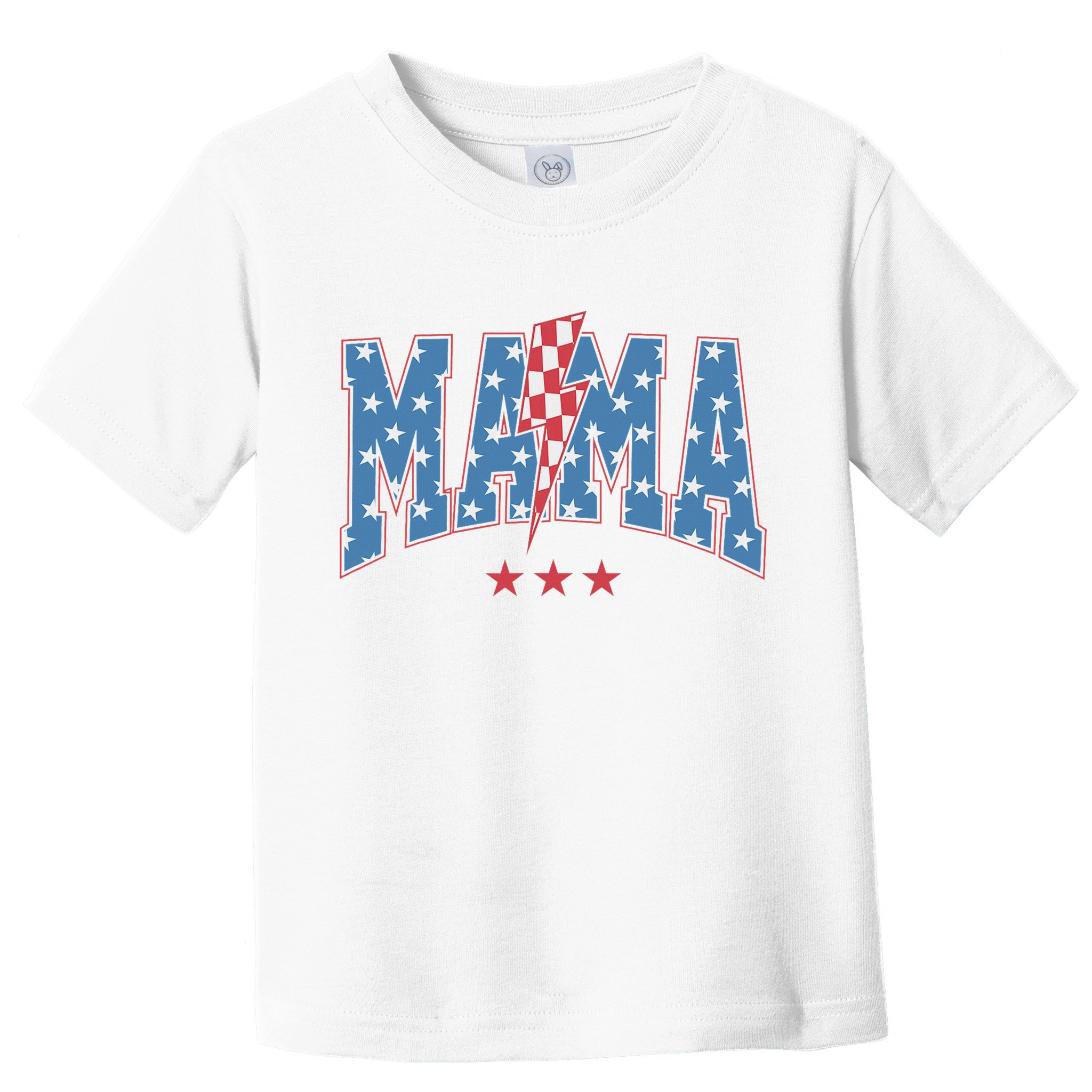 Mama Dada Mini 4th Of July American Family Matching  Toddler T-Shirt