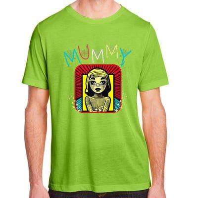 Mummy Deady Matching Mom Dad Halloween Pop Art Style Adult ChromaSoft Performance T-Shirt