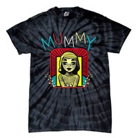 Mummy Deady Matching Mom Dad Halloween Pop Art Style Tie-Dye T-Shirt