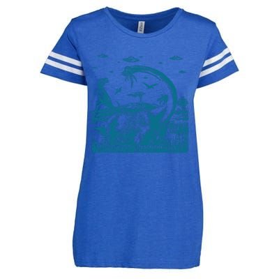 Montana Dinosaur Enza Ladies Jersey Football T-Shirt