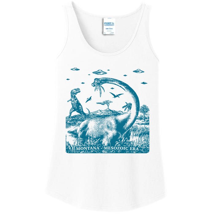 Montana Dinosaur Ladies Essential Tank