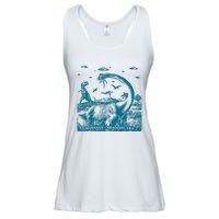 Montana Dinosaur Ladies Essential Flowy Tank