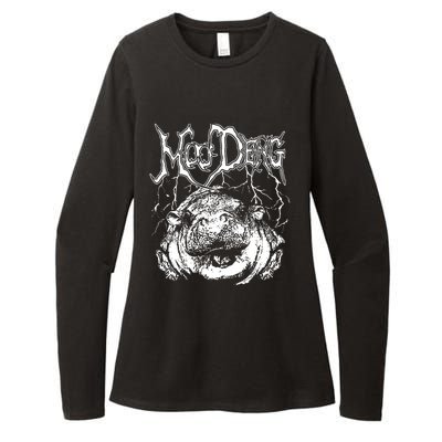 Moo Deng (Metal) Womens CVC Long Sleeve Shirt