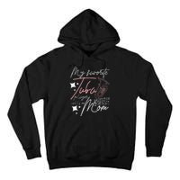 Mothers Day My Favorite Tuba Player Calls Me Mom Tall Hoodie