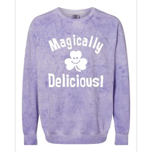 Magically Delicious Colorblast Crewneck Sweatshirt