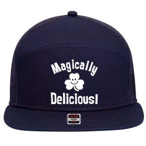 Magically Delicious 7 Panel Mesh Trucker Snapback Hat