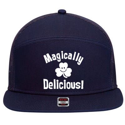 Magically Delicious 7 Panel Mesh Trucker Snapback Hat