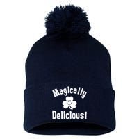 Magically Delicious Pom Pom 12in Knit Beanie