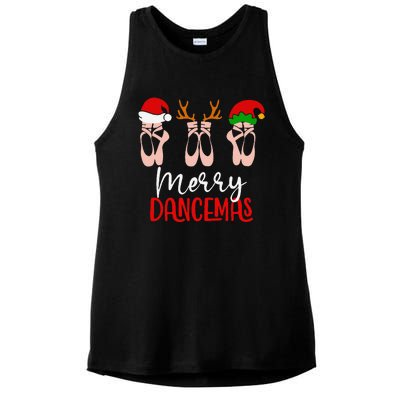 Merry Dancemas Ladies PosiCharge Tri-Blend Wicking Tank