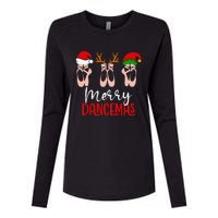 Merry Dancemas Womens Cotton Relaxed Long Sleeve T-Shirt