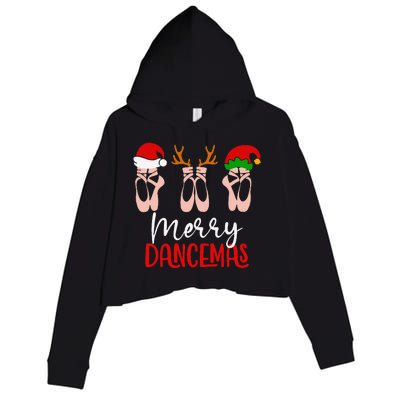 Merry Dancemas Crop Fleece Hoodie