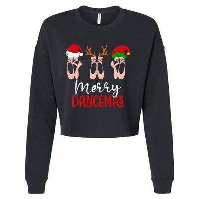 Merry Dancemas Cropped Pullover Crew