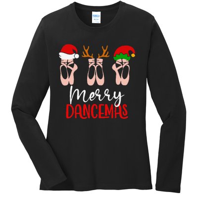 Merry Dancemas Ladies Long Sleeve Shirt