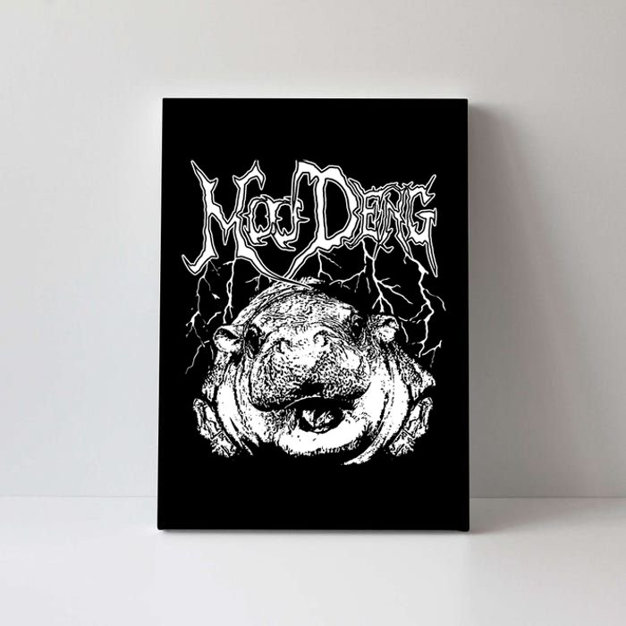 Moo Deng (Metal) Canvas