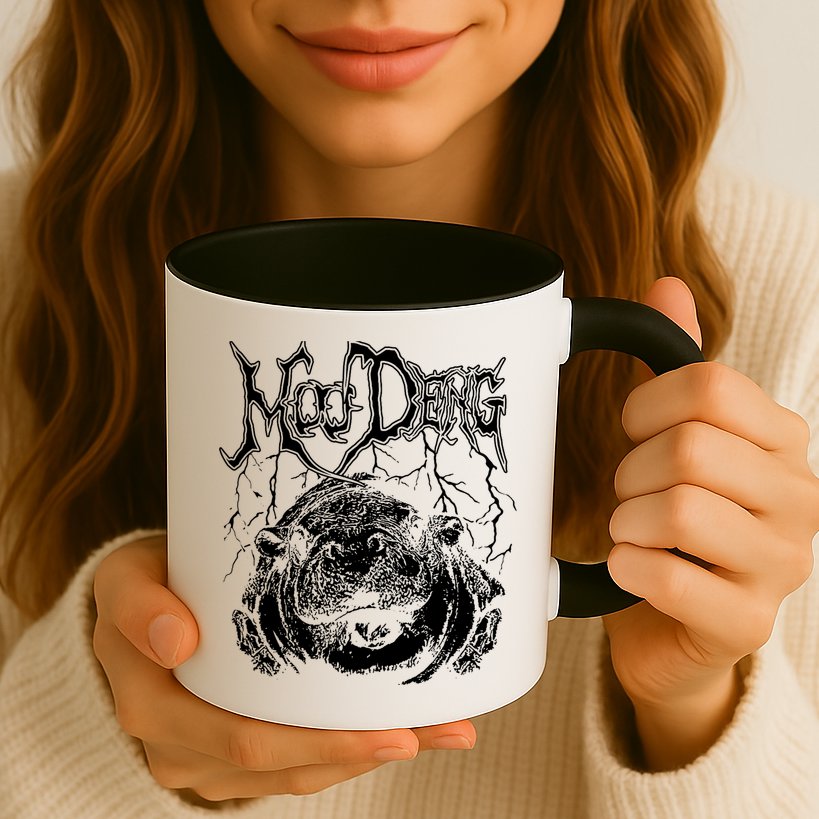 Moo Deng (Metal) Mug