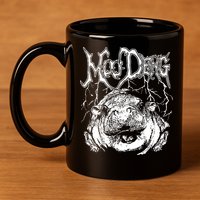 Moo Deng (Metal) 11oz C Handle Ceramic Mug