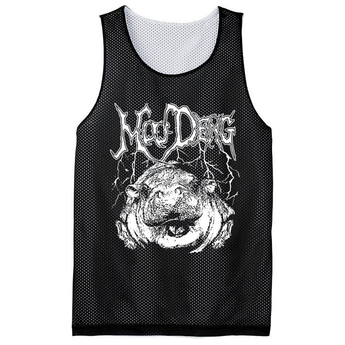 Moo Deng (Metal) Mesh Reversible Basketball Jersey Tank
