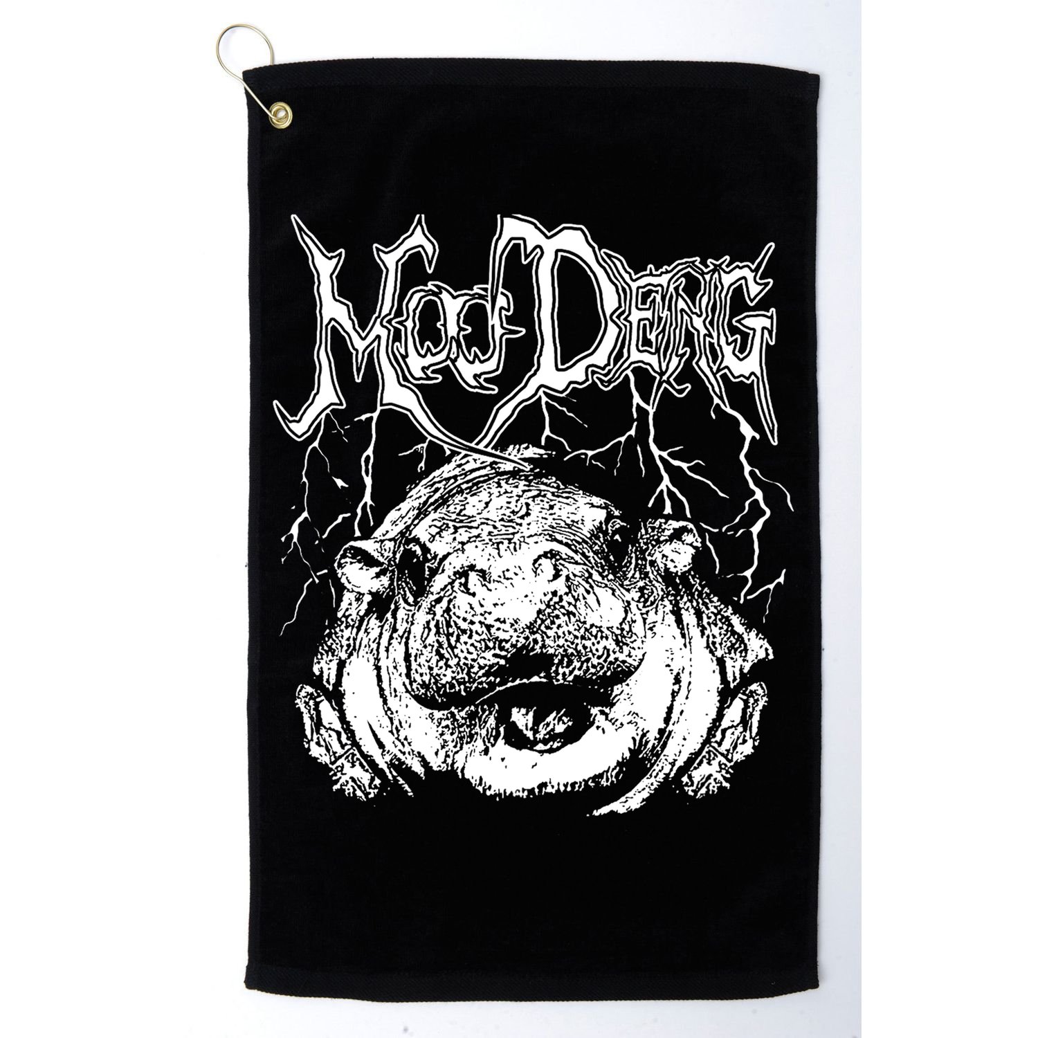 Moo Deng (Metal) Golf Towel