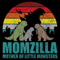 Mothers Day Momzilla Mother Of Little Monsters Bucket Hat