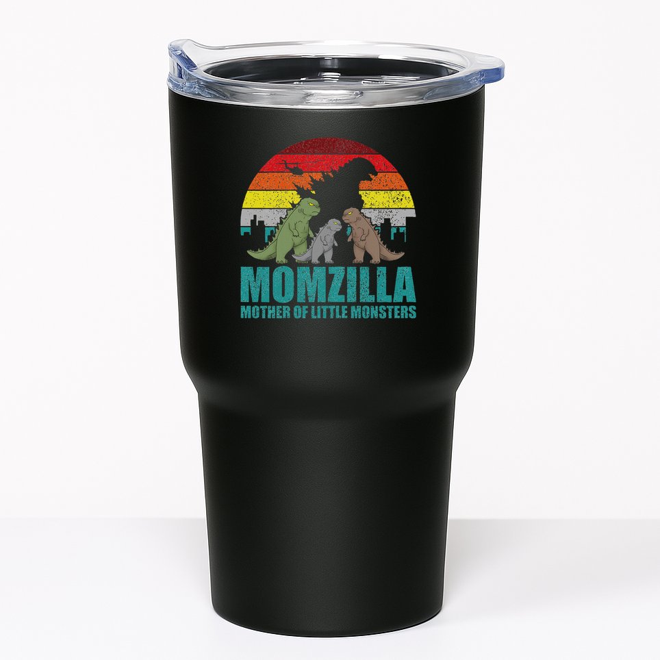 Mothers Day Momzilla Mother Of Little Monsters Tumbler
