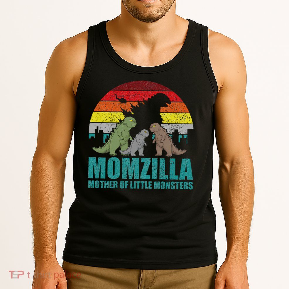 Mothers Day Momzilla Mother Of Little Monsters Tank Top