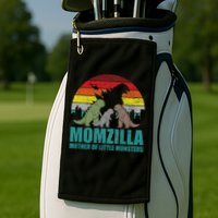 Mothers Day Momzilla Mother Of Little Monsters Golf Towel