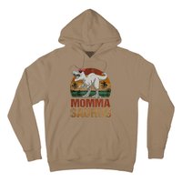 Mommasaurus Dinosaur Momma Saurus Vintage Mother's Day Hoodie