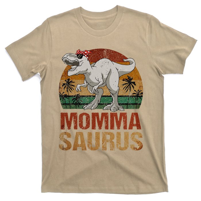 Mommasaurus Dinosaur Momma Saurus Vintage Mother's Day T-Shirt