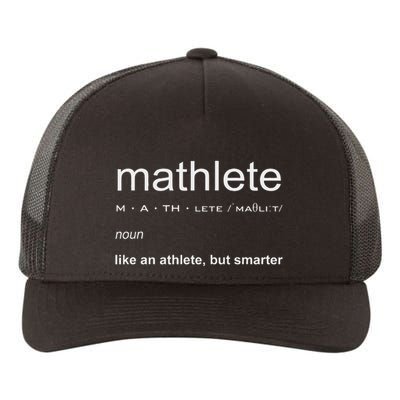 Mathlete Definition Nerd Geek Math Gifts Funny Math Yupoong Adult 5-Panel Trucker Hat