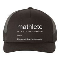 Mathlete Definition Nerd Geek Math Gifts Funny Math Yupoong Adult 5-Panel Trucker Hat