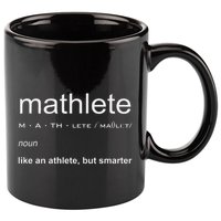 Mathlete Definition Nerd Geek Math Gifts Funny Math 11oz C Handle Ceramic Mug