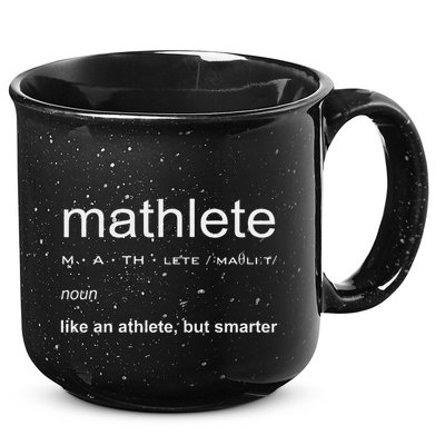 Mathlete Definition Nerd Geek Math Gifts Funny Math 15oz Campfire Ceramic Mug