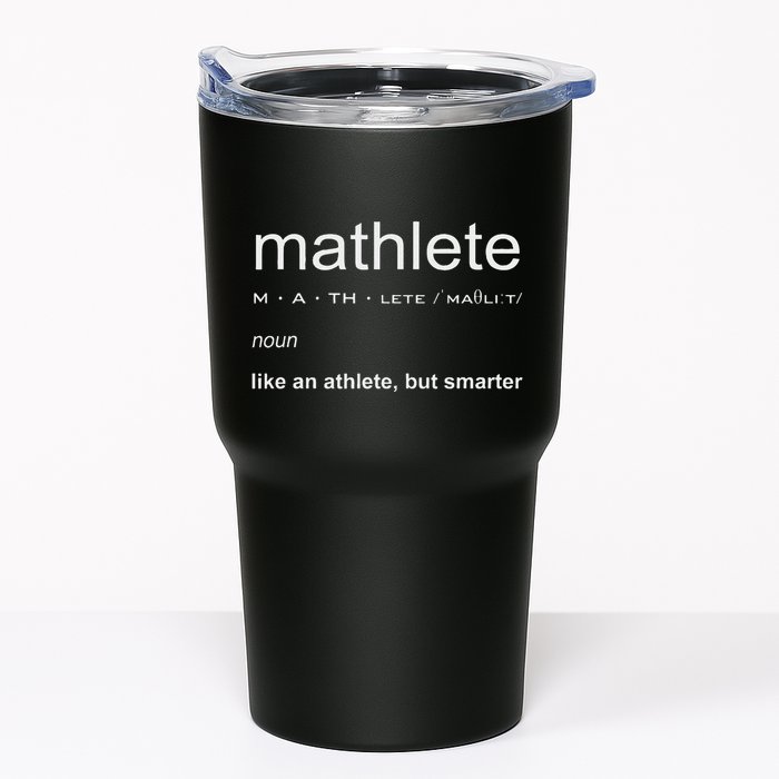 Mathlete Definition Nerd Geek Math Gifts Funny Math Tumbler